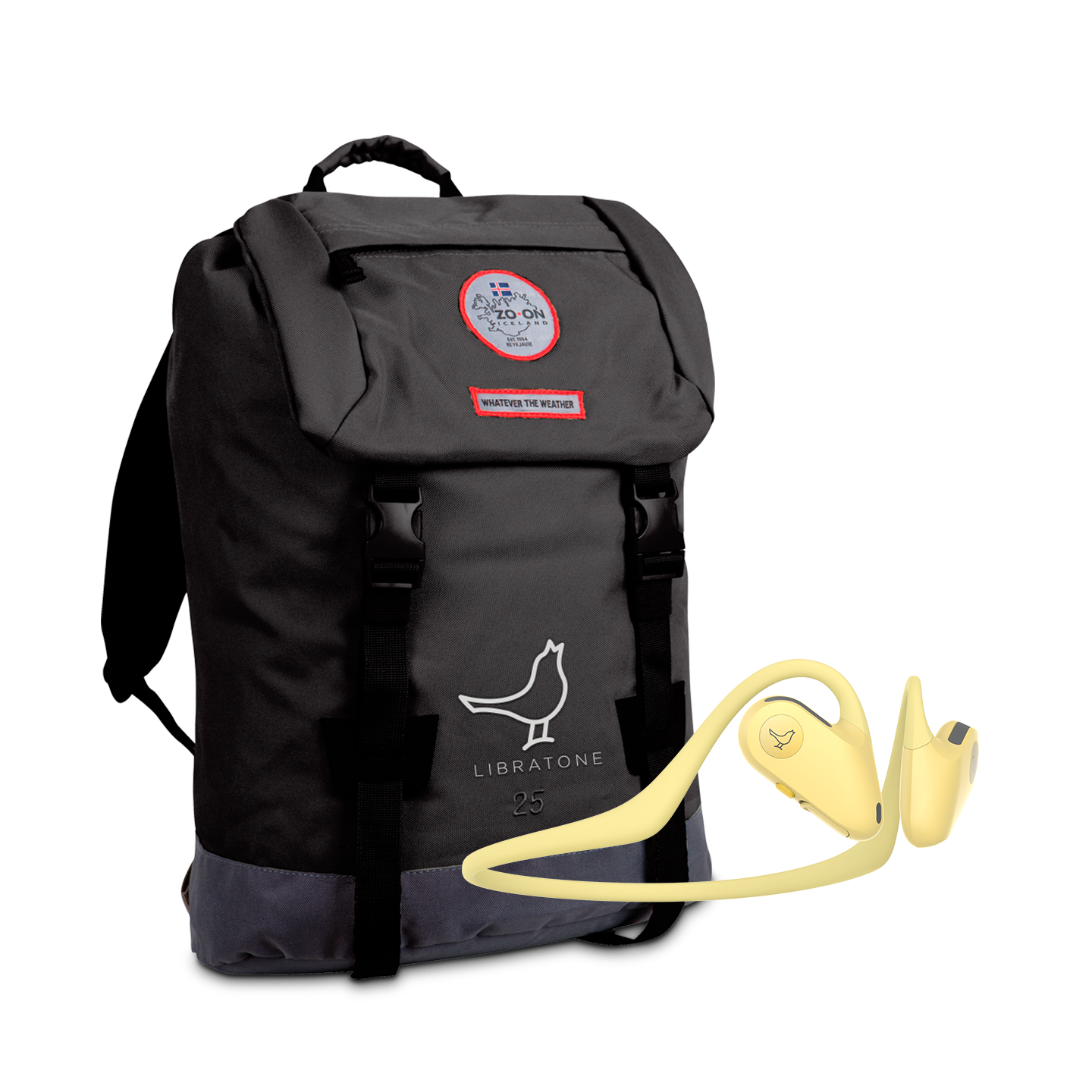 Libratone UP and Zo-On Backpack